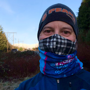 Running through the pandemic - with a mask!