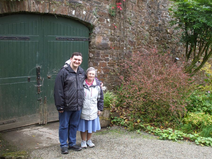 Tim Bradley and Mum at Colby Woodland Garden – Amroth, September 2017