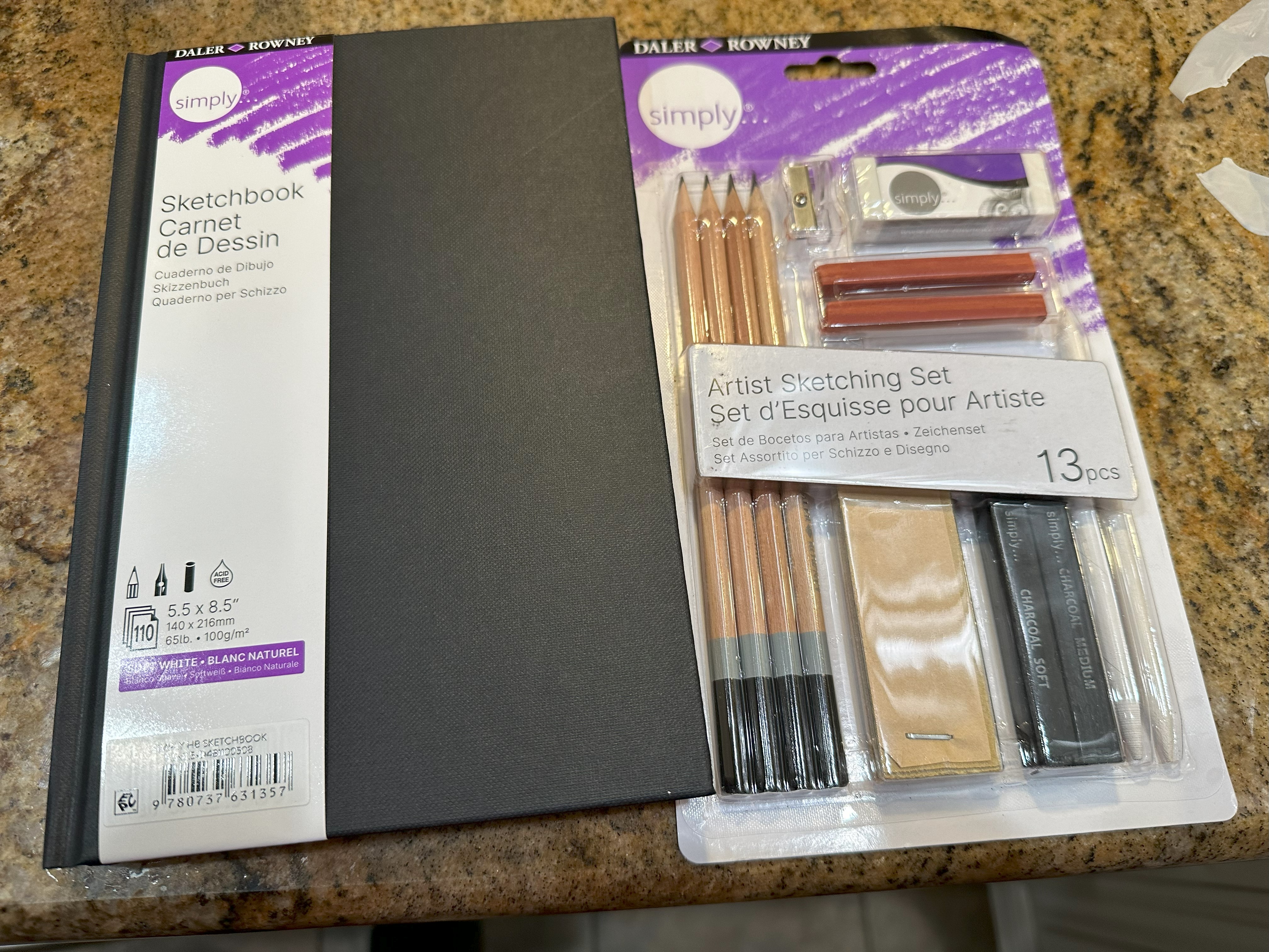 Sketchbook set