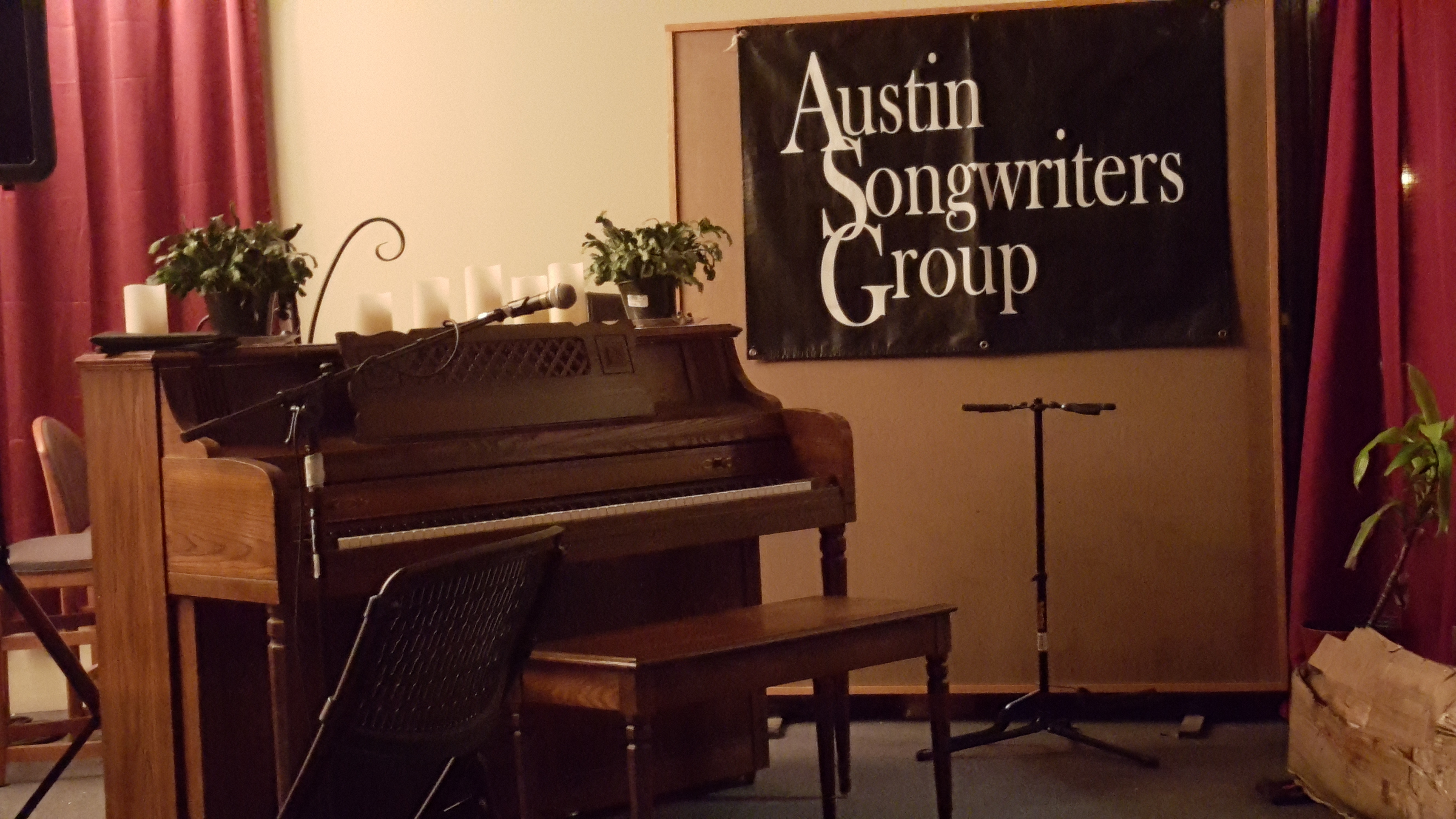 Cool Time at Austin Songwriter Group Open Mic and Song Circle Brad
