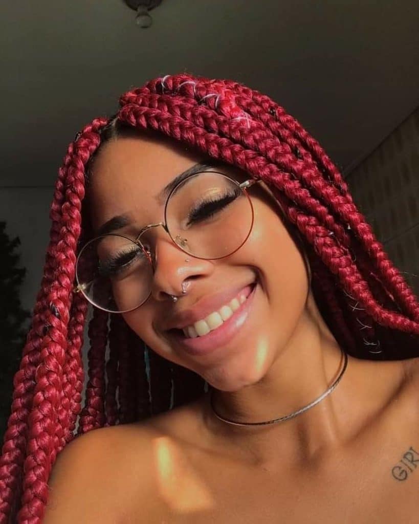 20 red braids hairstyles