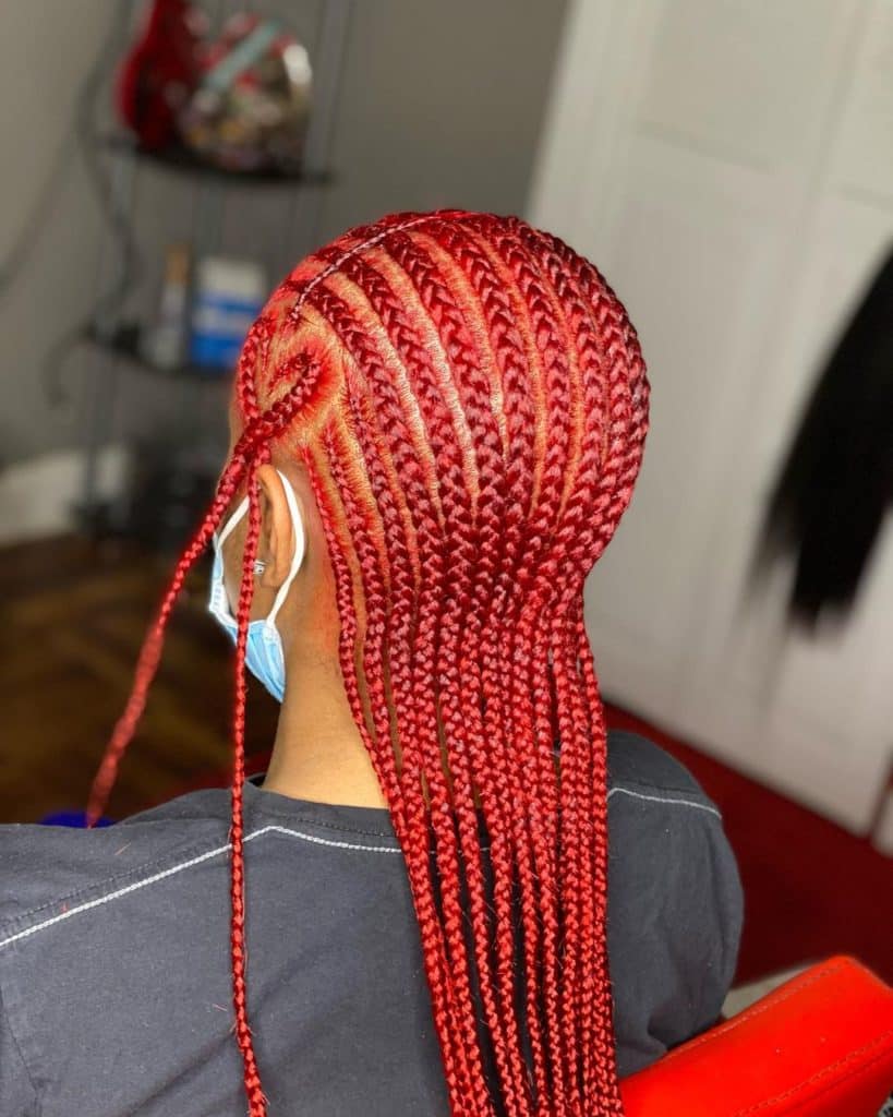 20 red braids hairstyles