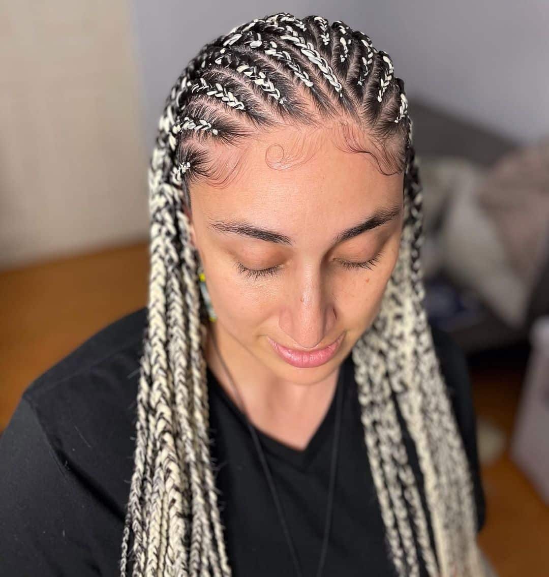 20 white braids hairstyles