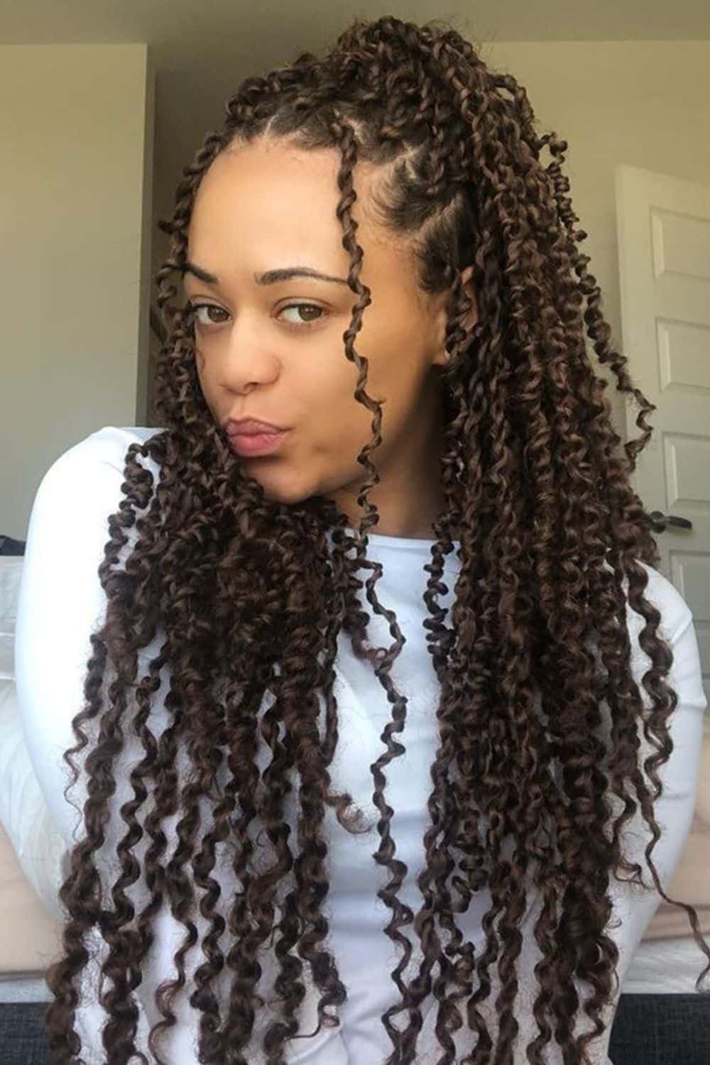 20 kinky twists braided hairstyles