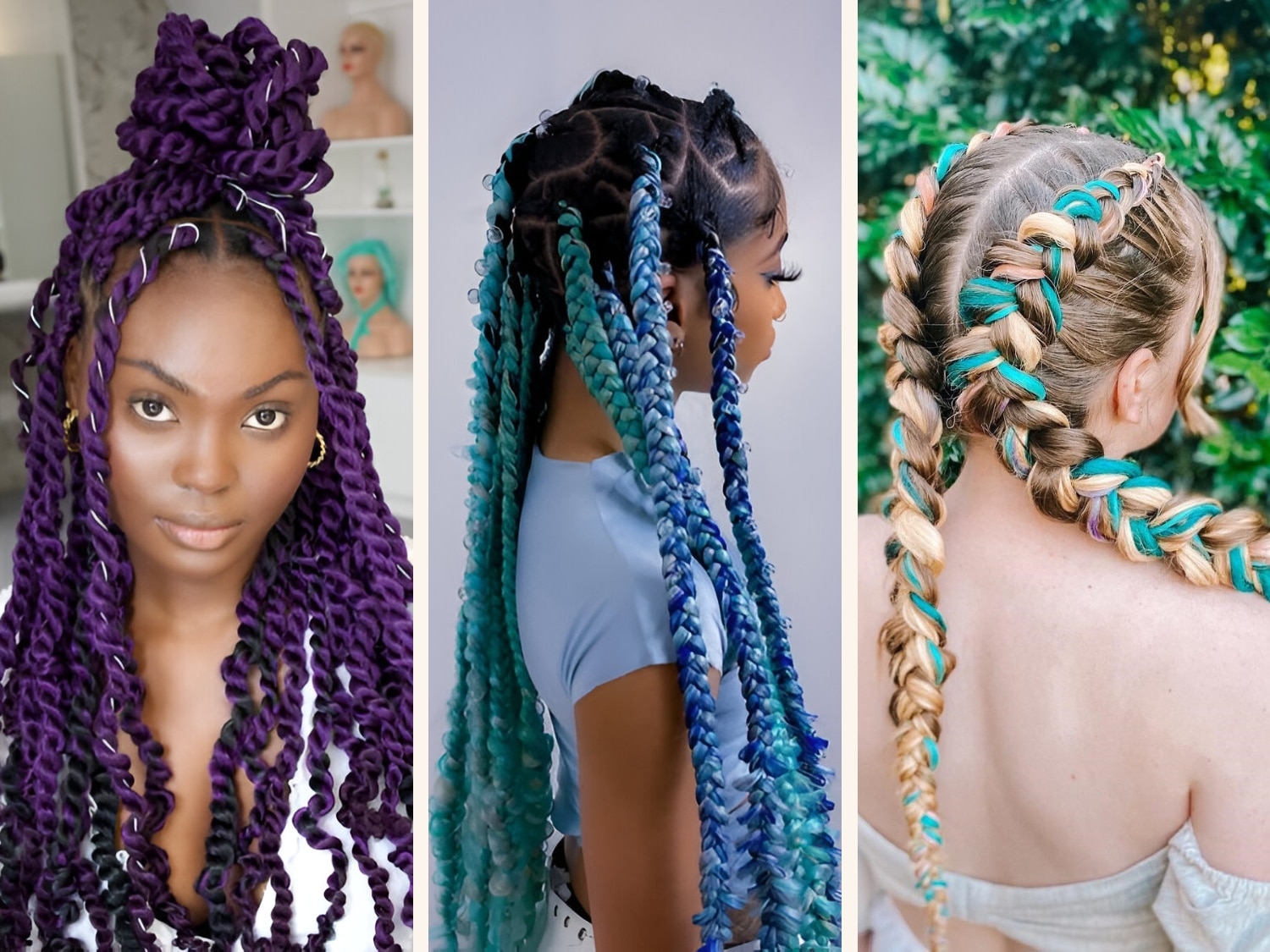 24 braid hairstyles with extensions