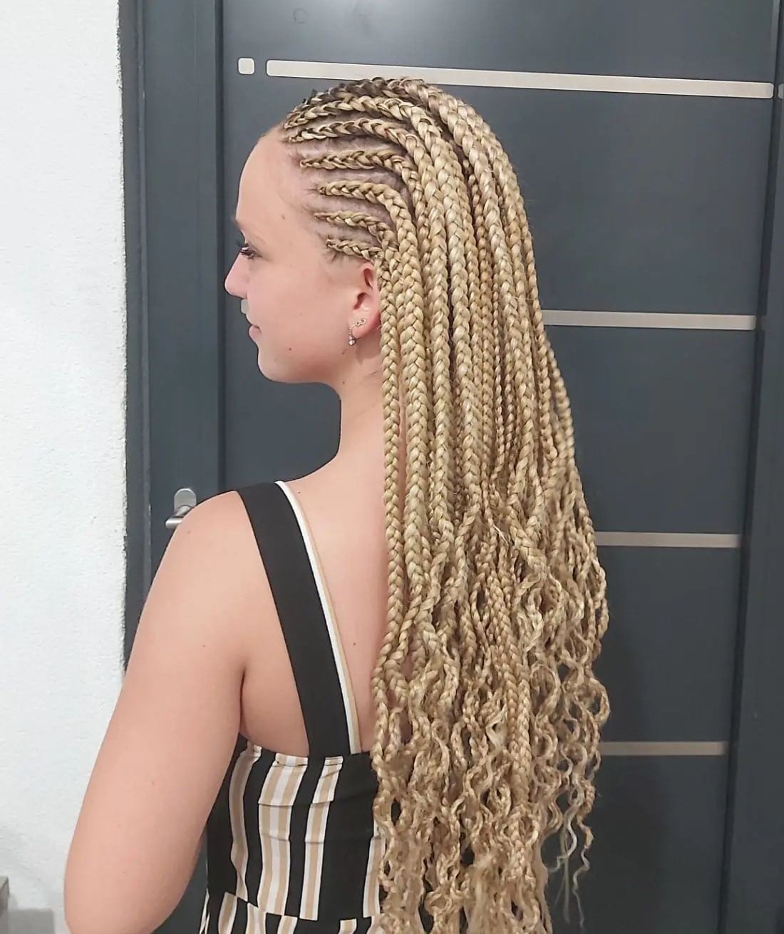 52 braids with curls hairstyles
