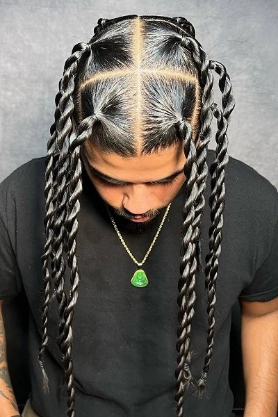 Top 20 trending box braids for men: types, tips & trends.