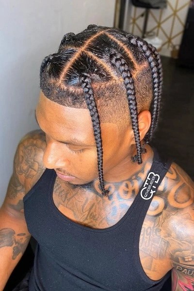 Top 20 trending box braids for men: types, tips & trends.