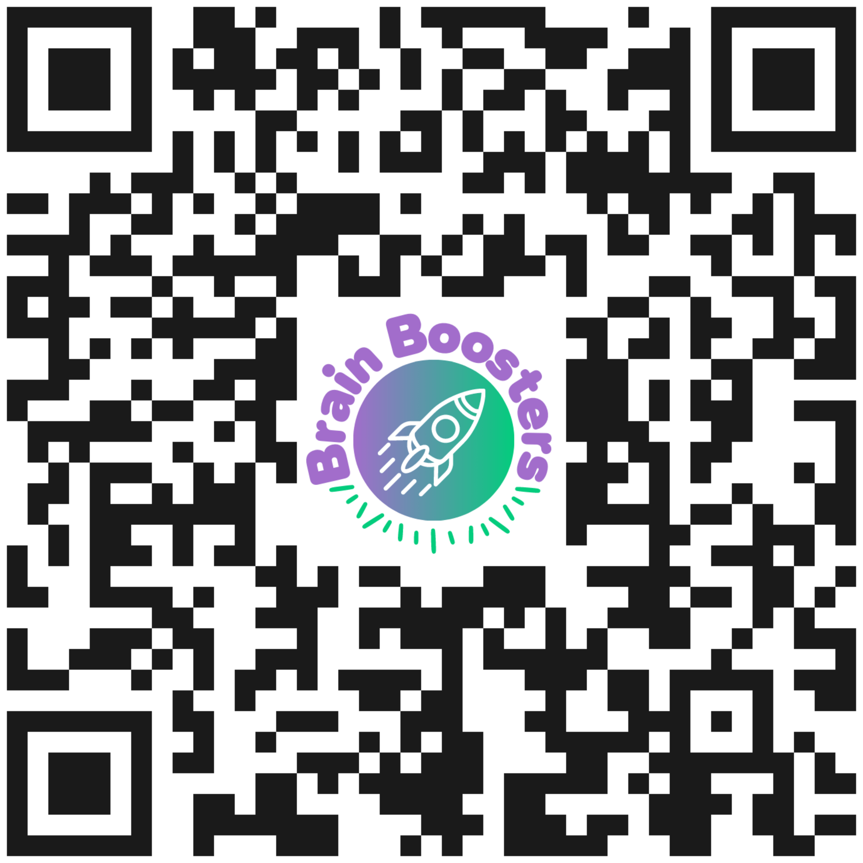 Brain Booster QR Code