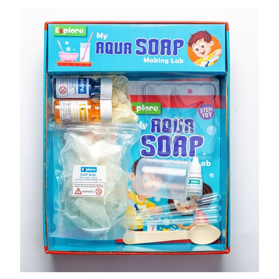Aqua Soap Making Lab Brain Box Games