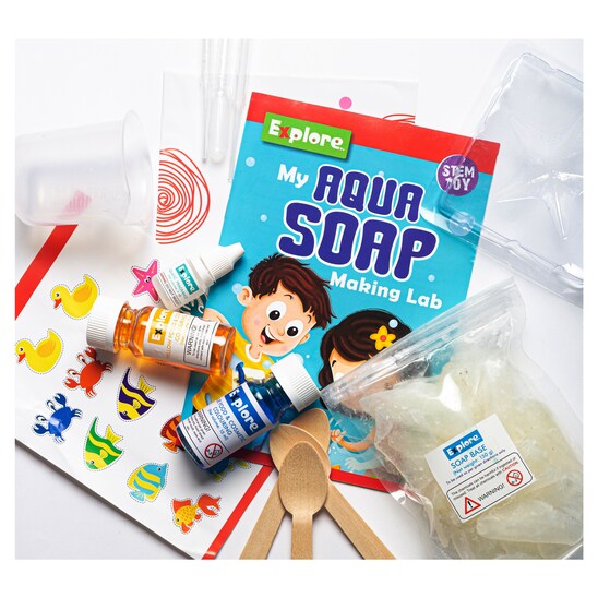 Aqua Soap Making Lab Brain Box Games