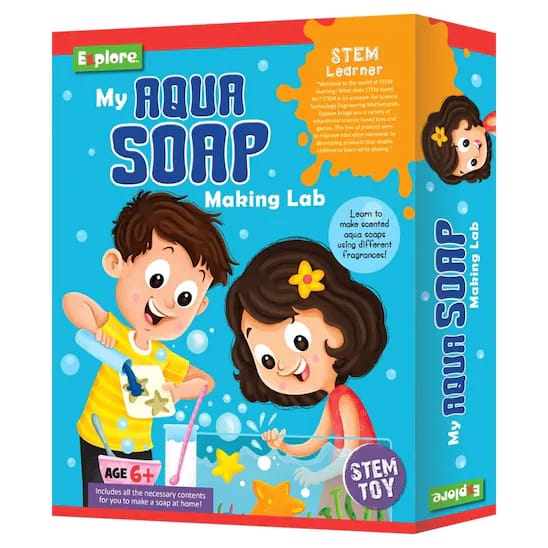Aqua Soap Making Lab Brain Box Games