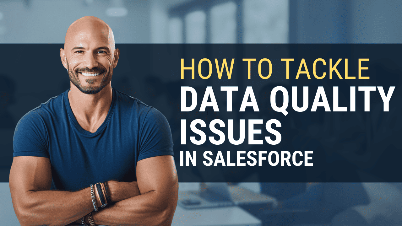 Salesforce Admin leading a workshop on effective data management in Salesforce.