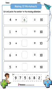 15 free making 10 worksheets