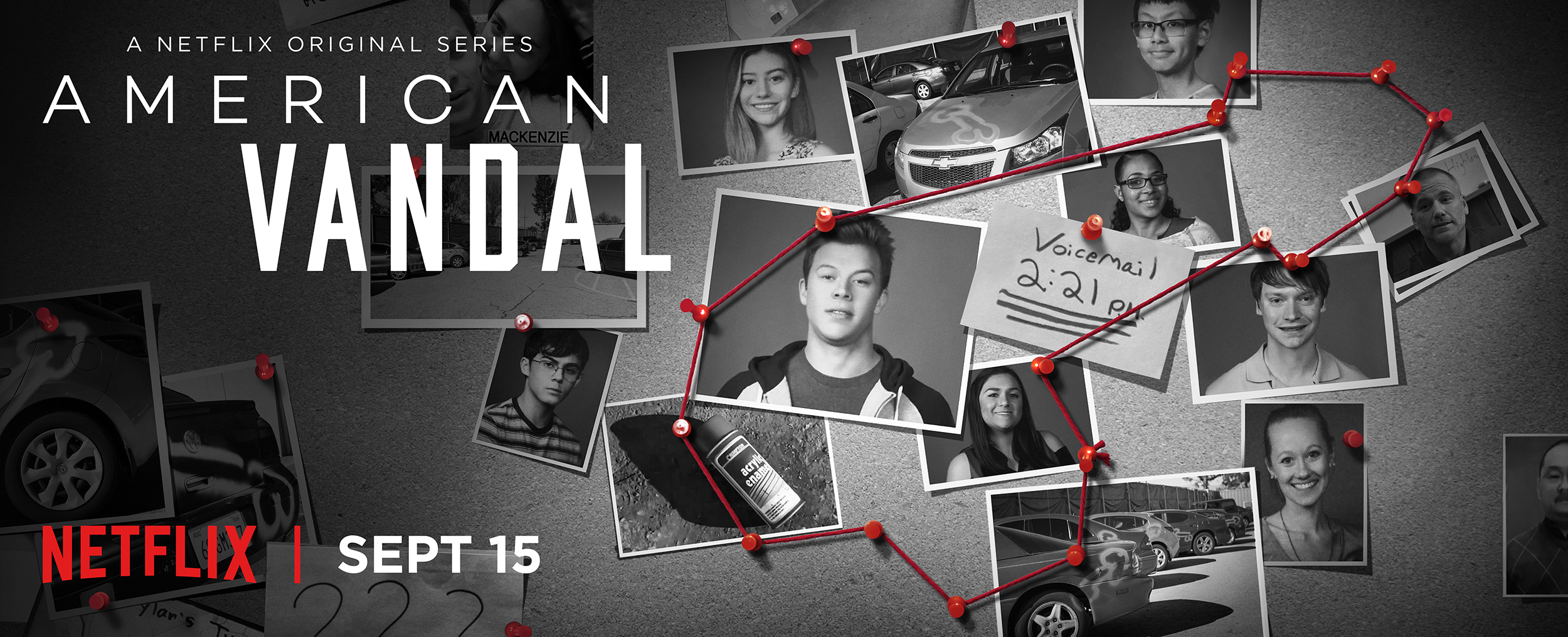 American Vandal, Netflix, Woodhead Entertainment, 3 Arts Entertainment, Funny or Die, CBS TV Studios