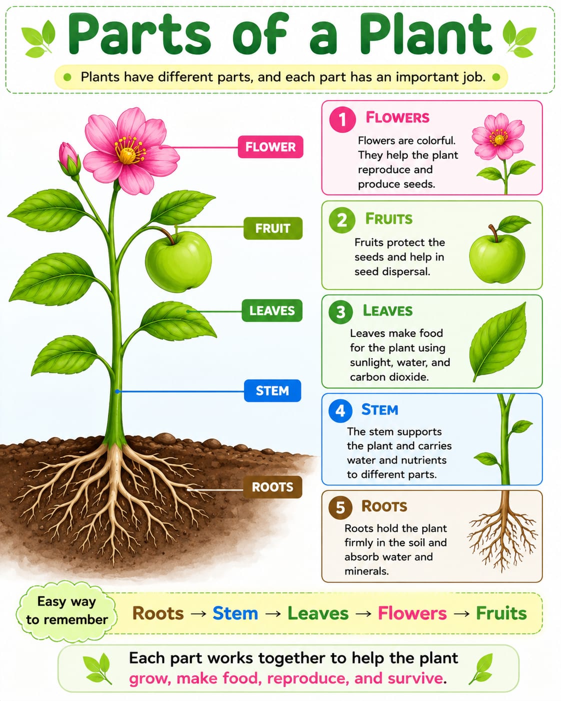parts of plants grade 1