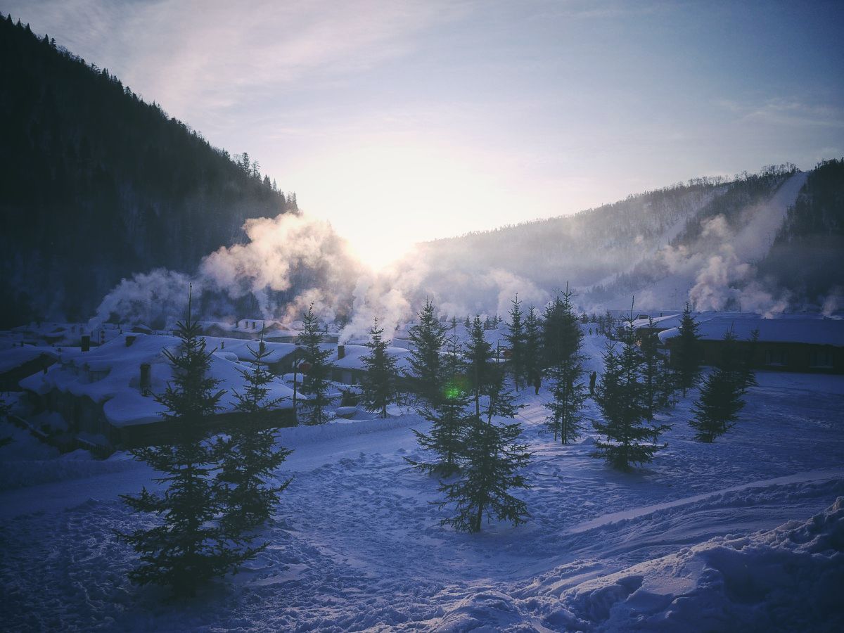 Snow village in Heilongjiang