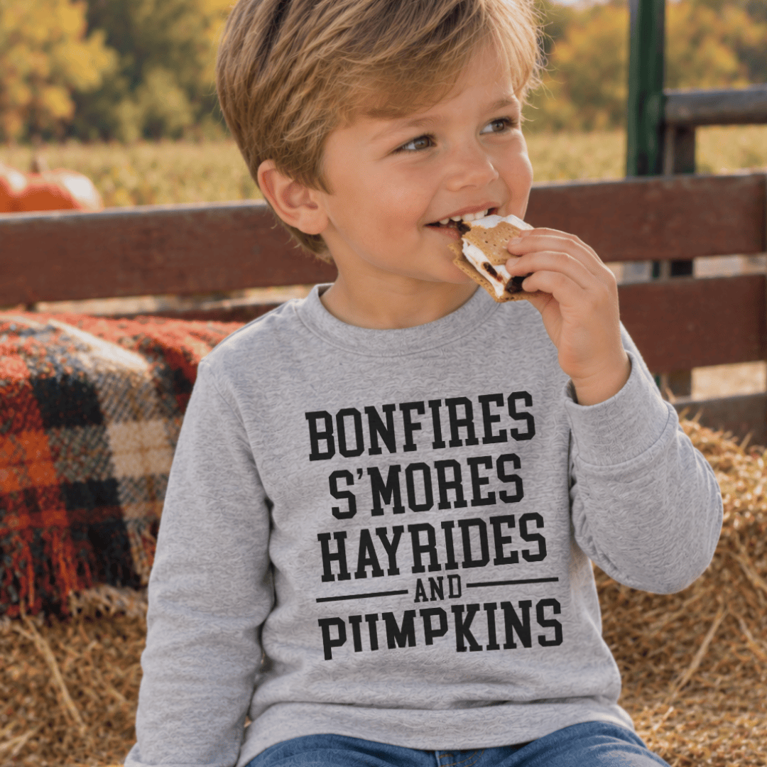 Fall Traditions Kids Long Sleeve