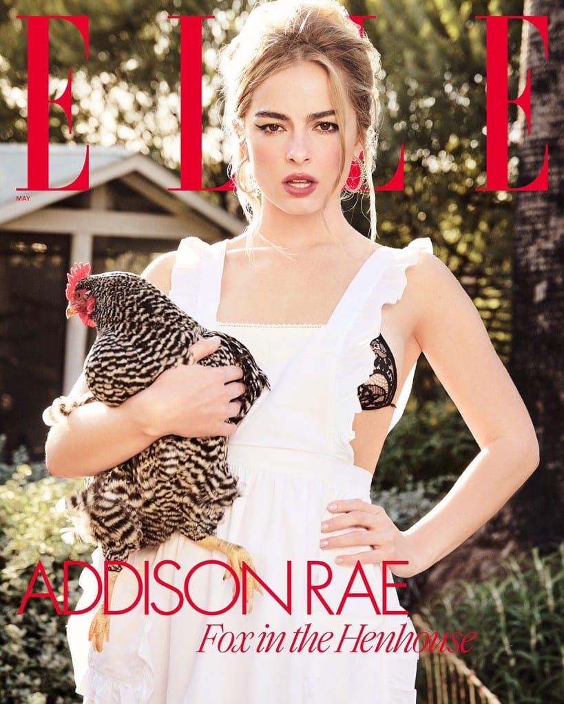 Addison Rae US ELLE May 2025