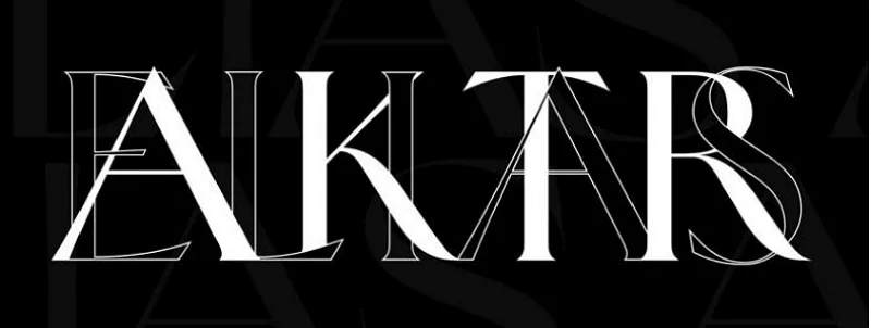 Typography graphic design example
