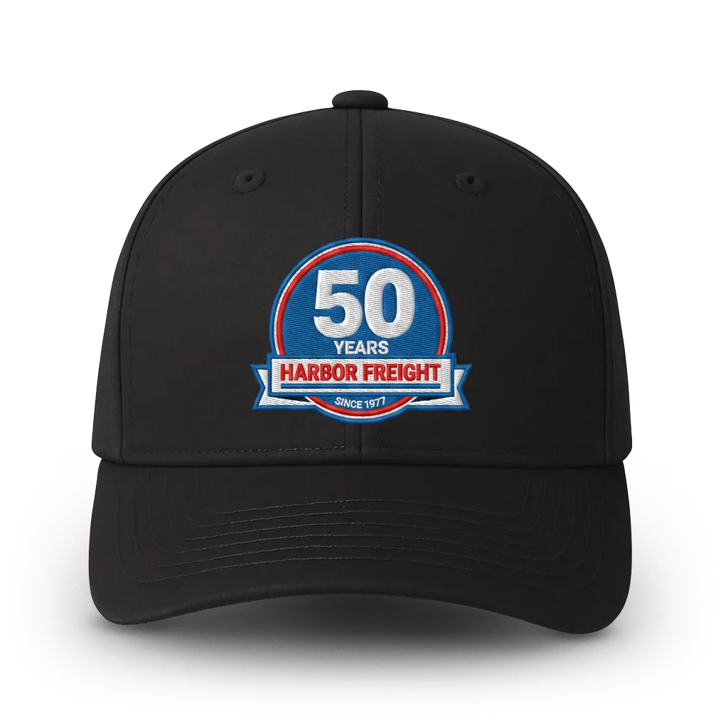 Hat Render featuring HF 50th Anniversary Primary Logo
