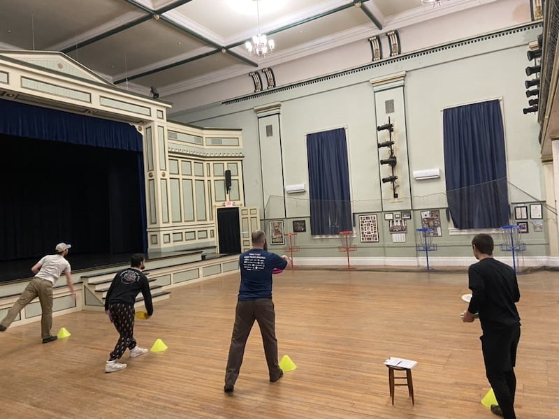 Disc golf beats the winter blues at Brandon Town Hall