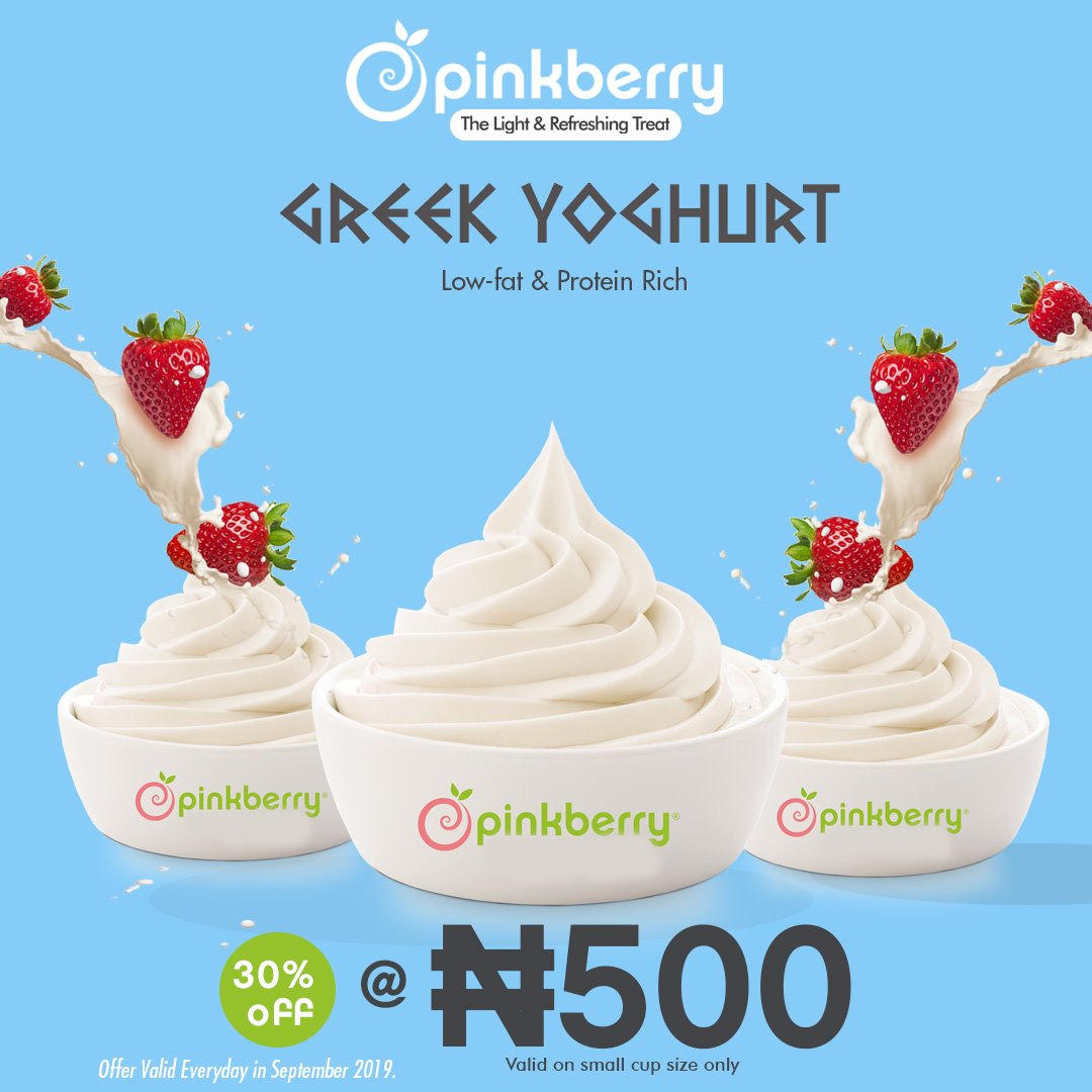 Fit-Fam! Sweet Tooths! and Yoghurt Lovers! Assemble, Pinkberry is going Greek!