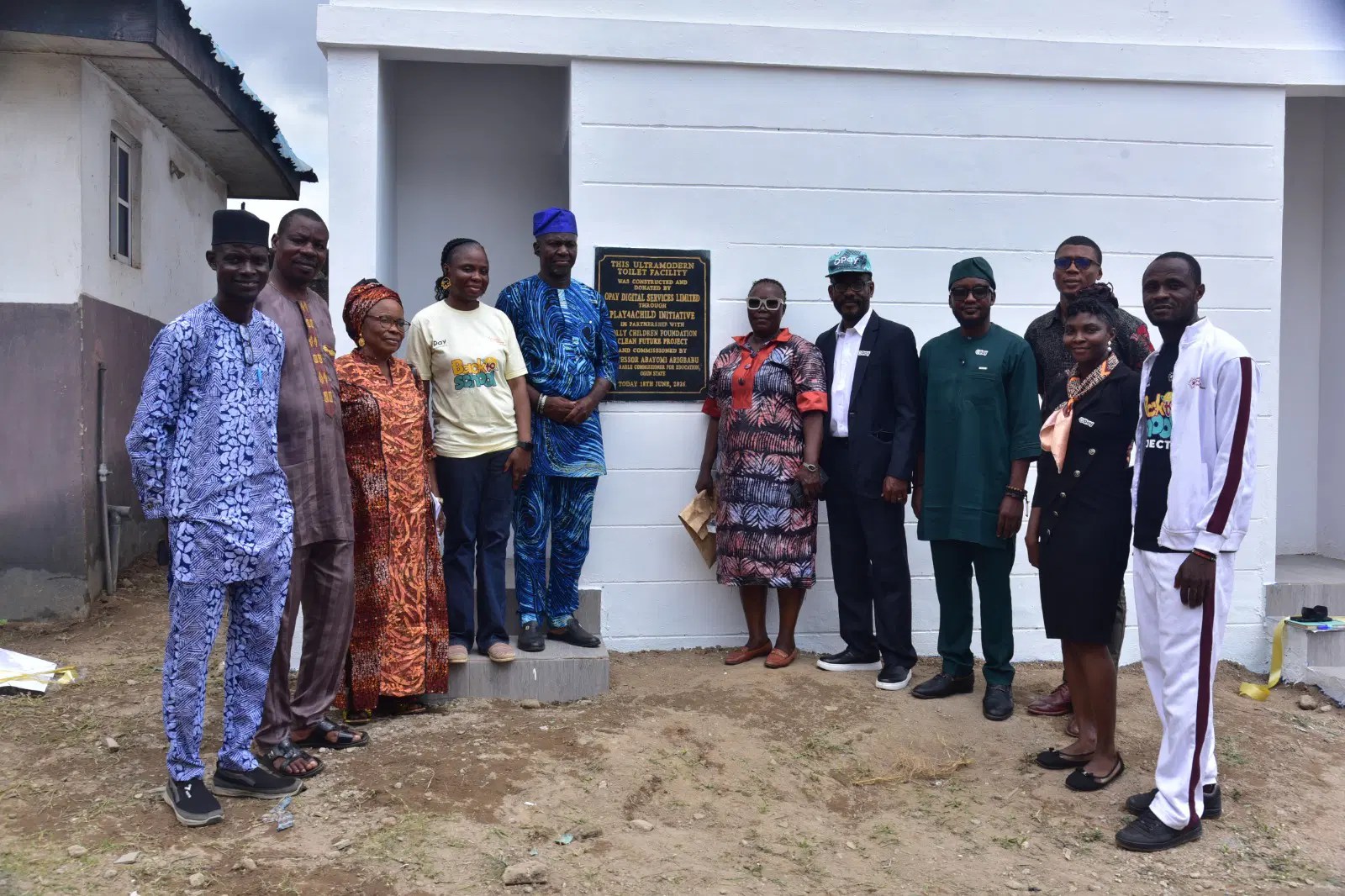 OPay And Dolly Children Foundation Launch Clean Future Initiative To Improve Sanitation And Learning In Ogun School