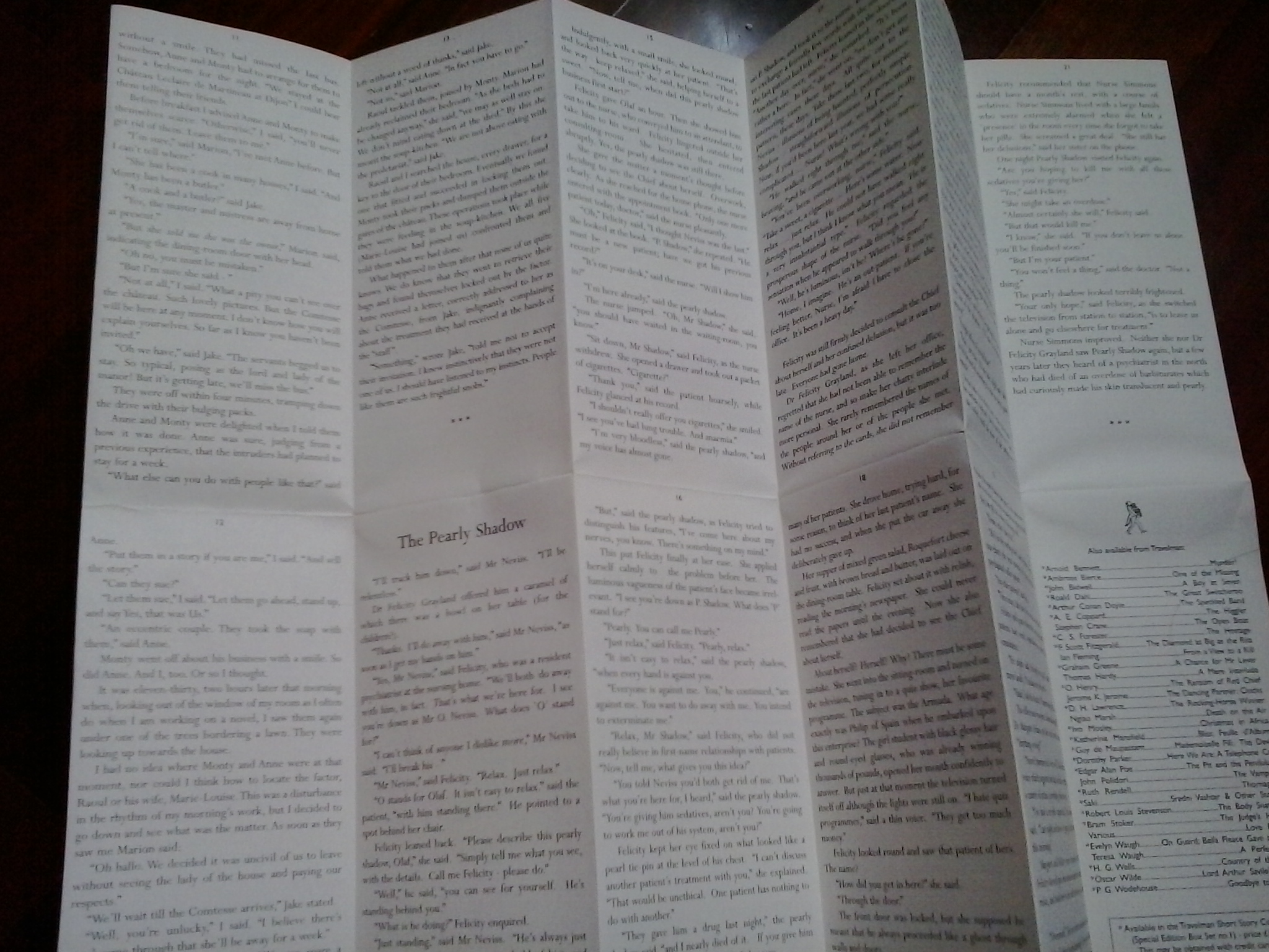 M. Spark, libro-cartina