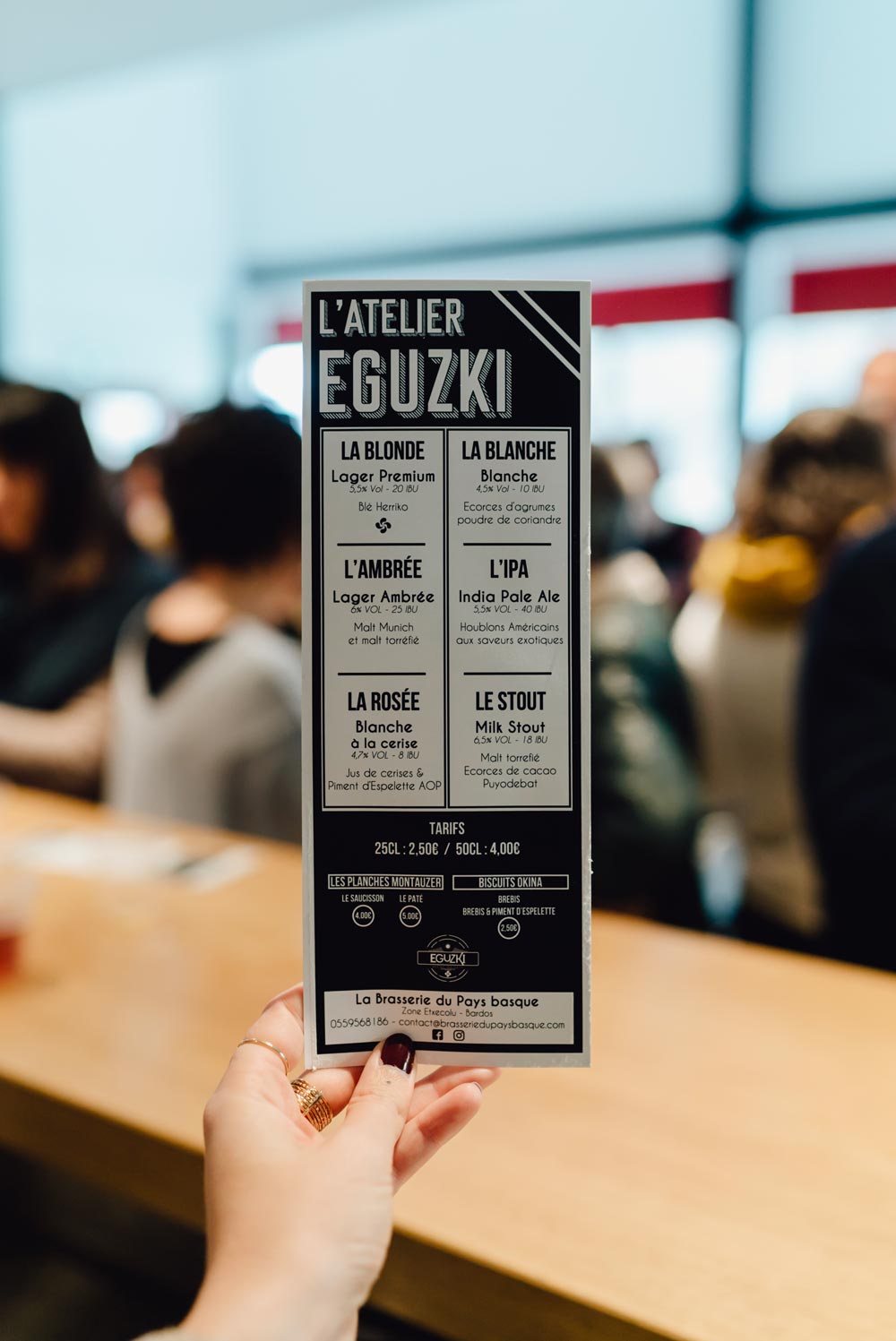 Eguzki La Brasserie Du Pays Basque 1ere Brasserie D Aquitaine Et Du Pays Basque