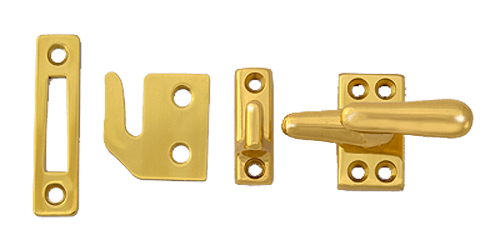 #066 Solid Brass Lock. From the Architectural Resource Center - We Make Windows Work!