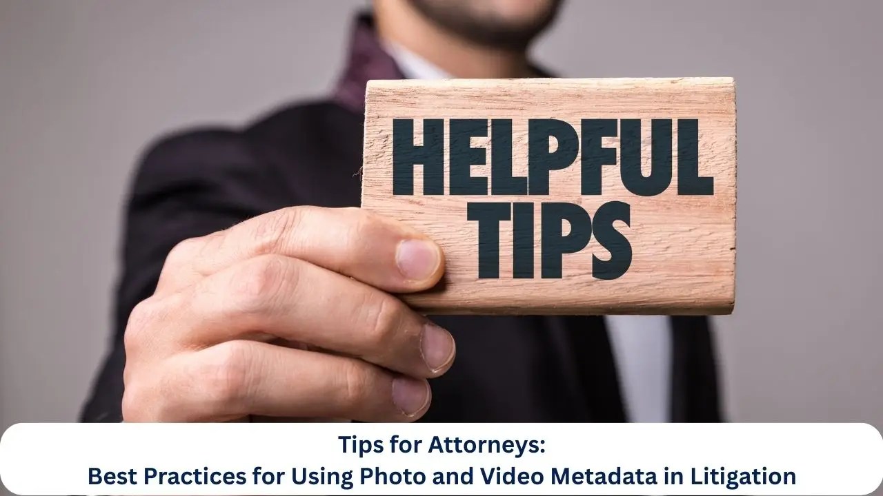 Cell phone forensics, digital forensics, metadata, civil litigation, commercial vehicle crash.