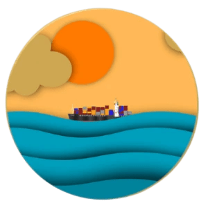 1158 Colorful Barge