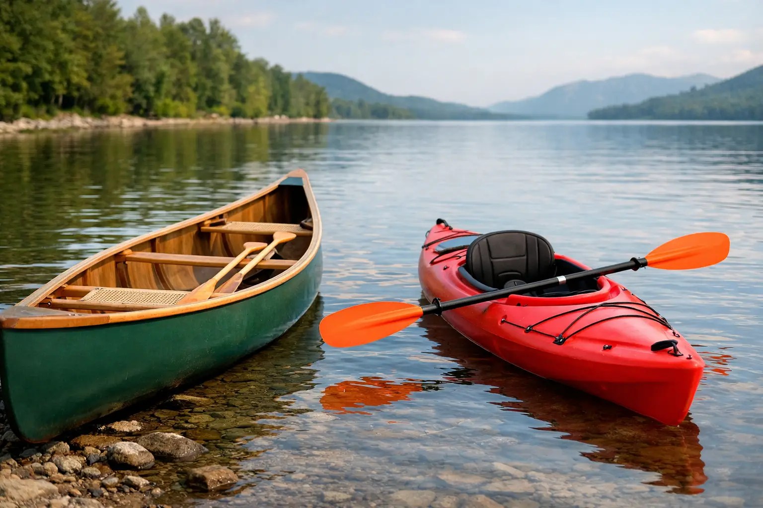 Canoa versus caiaque: qual combina com você?
