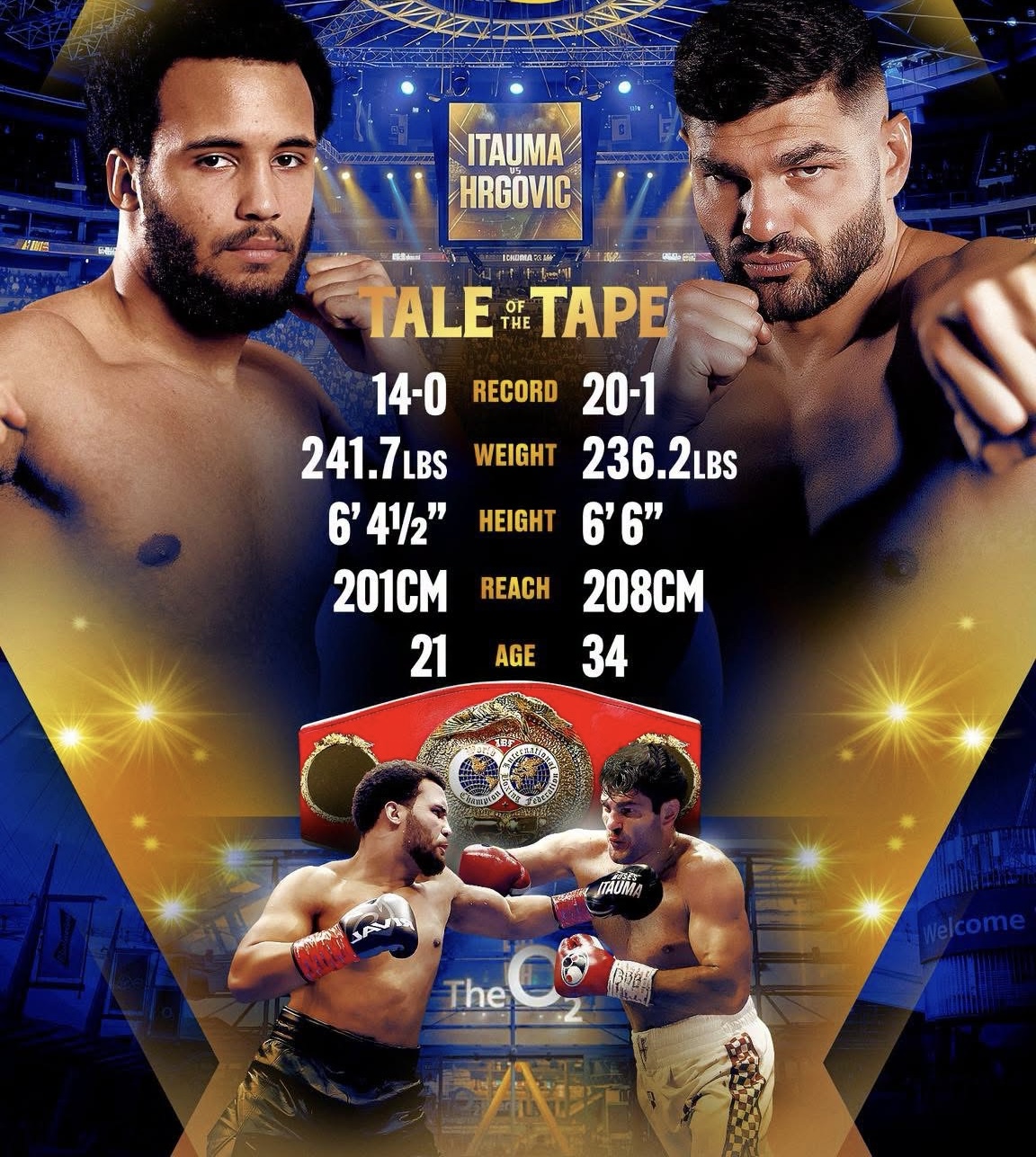 IBF HEAVYWEIGHT TITLE FIGHT