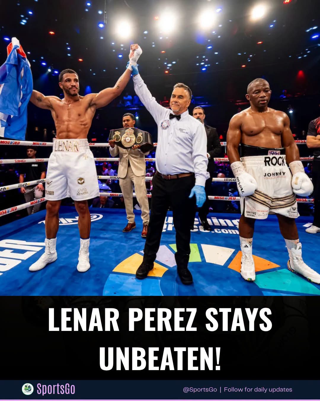Perez perserveres and beats Mchunu with a stoppage in the 8th
