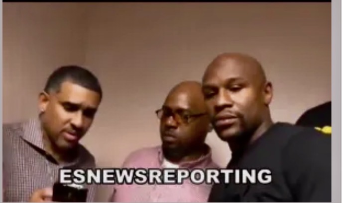 CEO Rick, Montell "Ice" Griffin and Floyd "Money" Mayweather