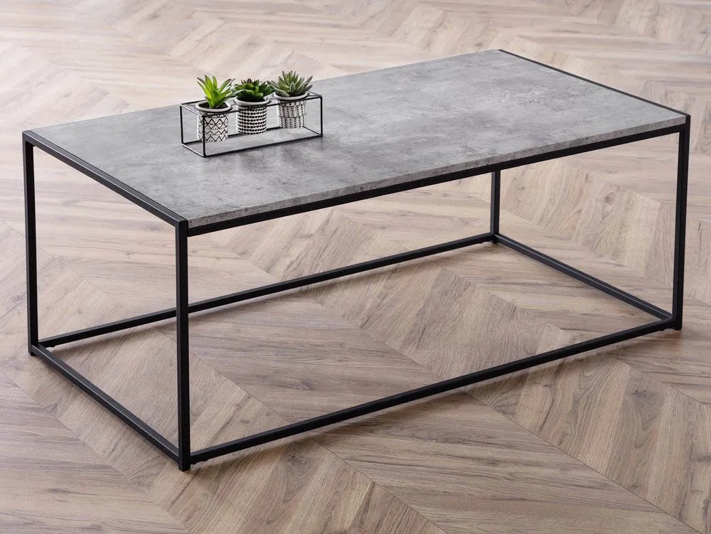 Julian Bowen Staten Concrete Effect Coffee Table