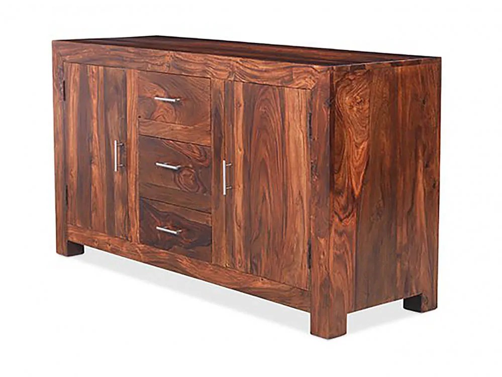 Archers Santa Clara 2 Door 3 Drawer Acacia Wooden Sideboard (Assembled)