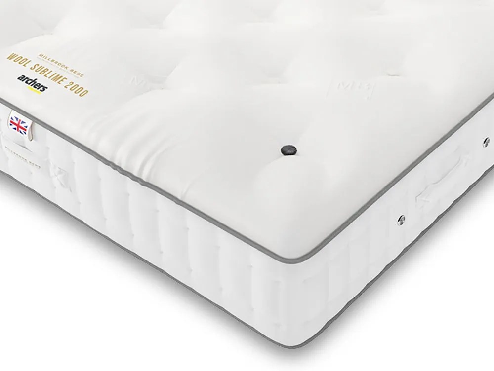 Millbrook Wool Sublime Pocket 2000 Mattress