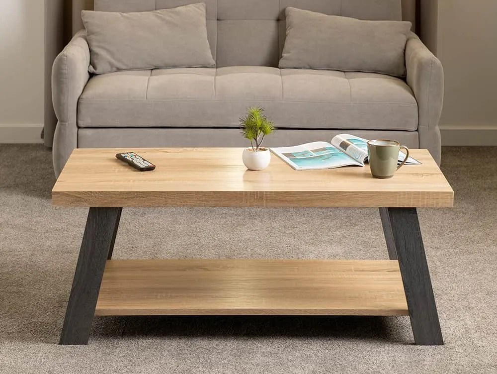 Seconique Eddie Sonoma Oak Coffee Table
