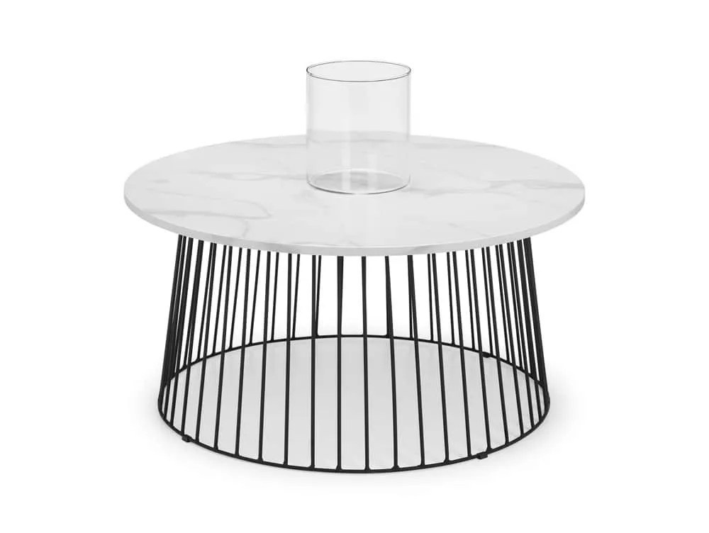 Julian Bowen Broadway Marble Effect Coffee Table
