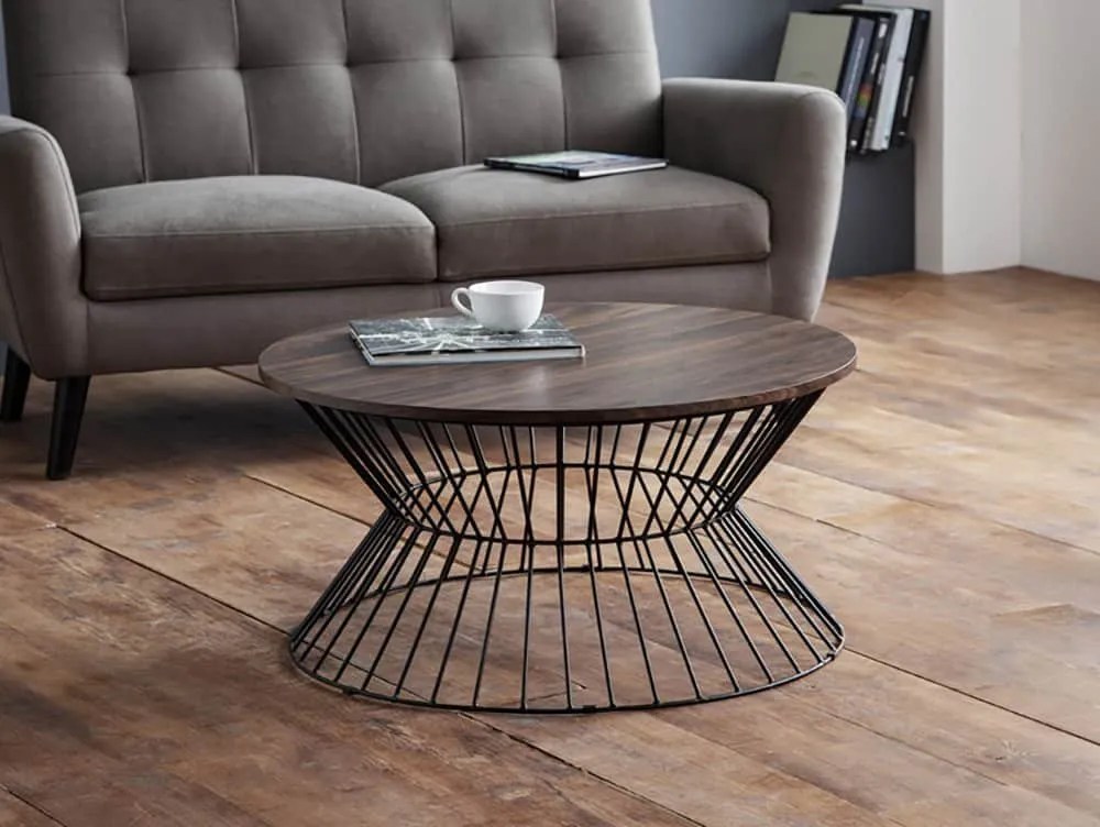 Julian Bowen Jersey Walnut Effect Coffee Table