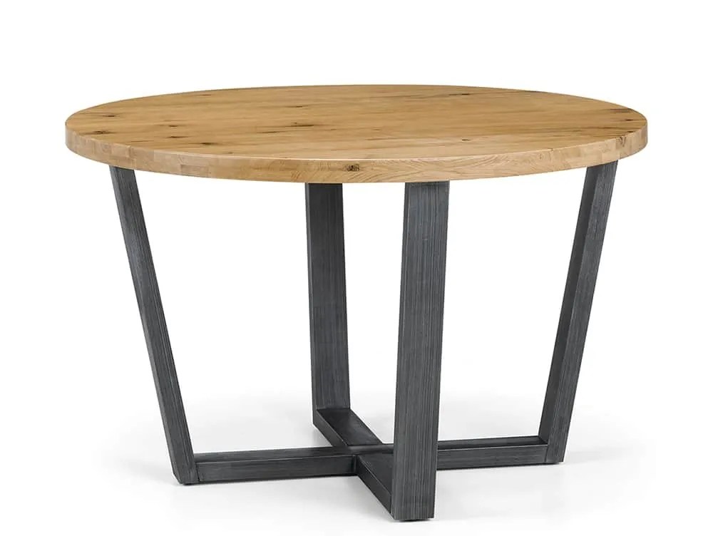 Julian Bowen Brooklyn 120cm Oak Dining Table