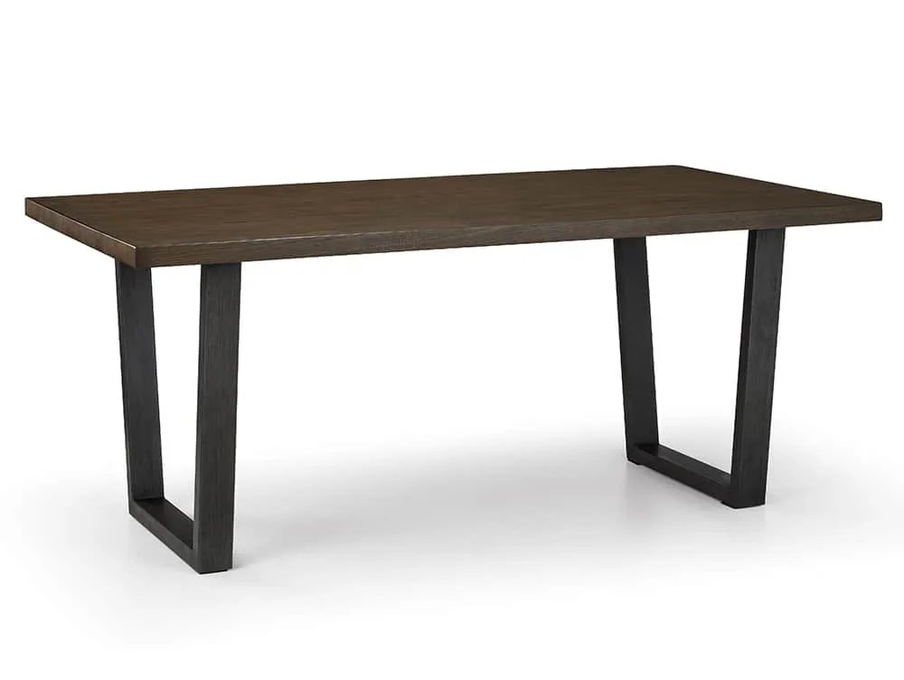 Julian Bowen Brooklyn 180cm Dark Oak Dining Table