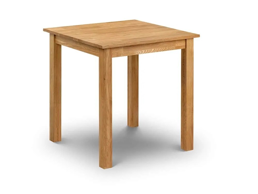 Julian Bowen Coxmoor 75cm Oak Dining Table