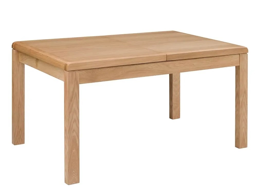 Julian Bowen Curve 150cm Oak Extending Dining Table