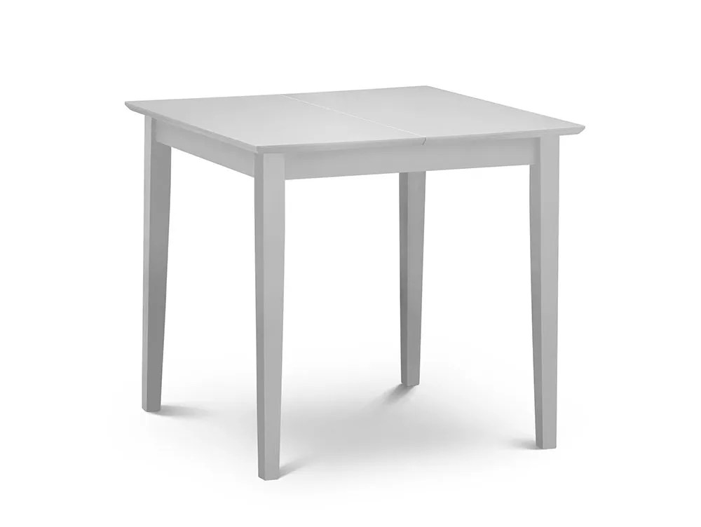 Julian Bowen Rufford 80cm Grey Extending Dining Table