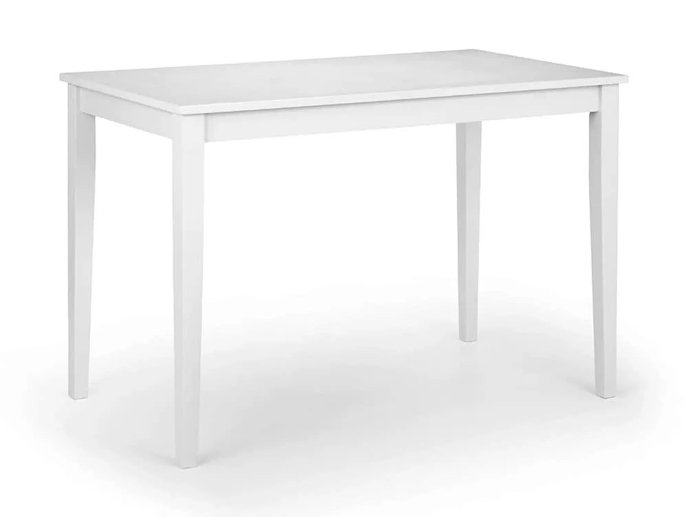Julian Bowen Taku 114cm White Dining Table