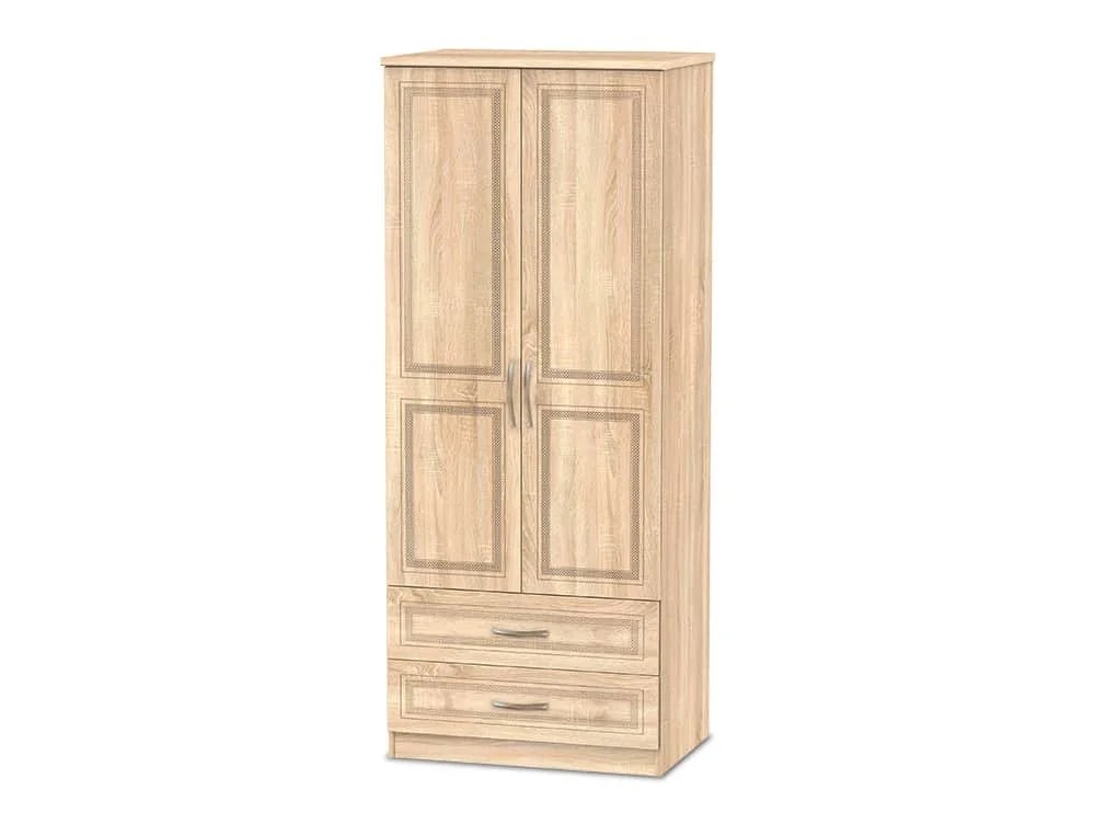Welcome Dorset 2 Door 2 Drawer Double Wardrobe (Assembled)